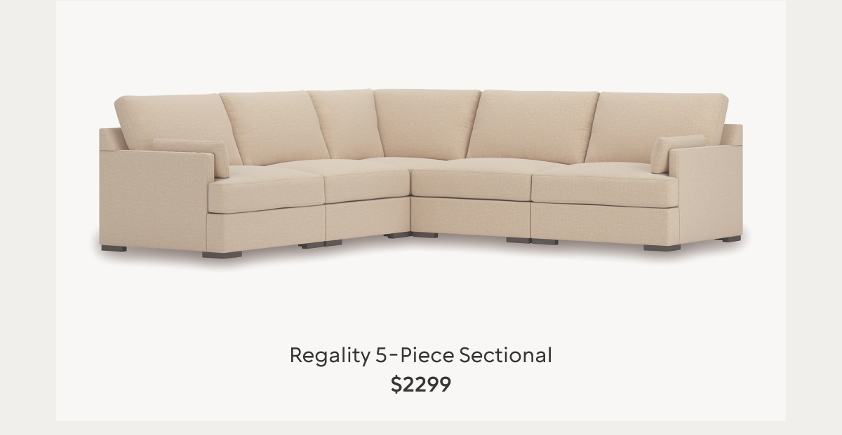 Regality 5-Piece Sectional