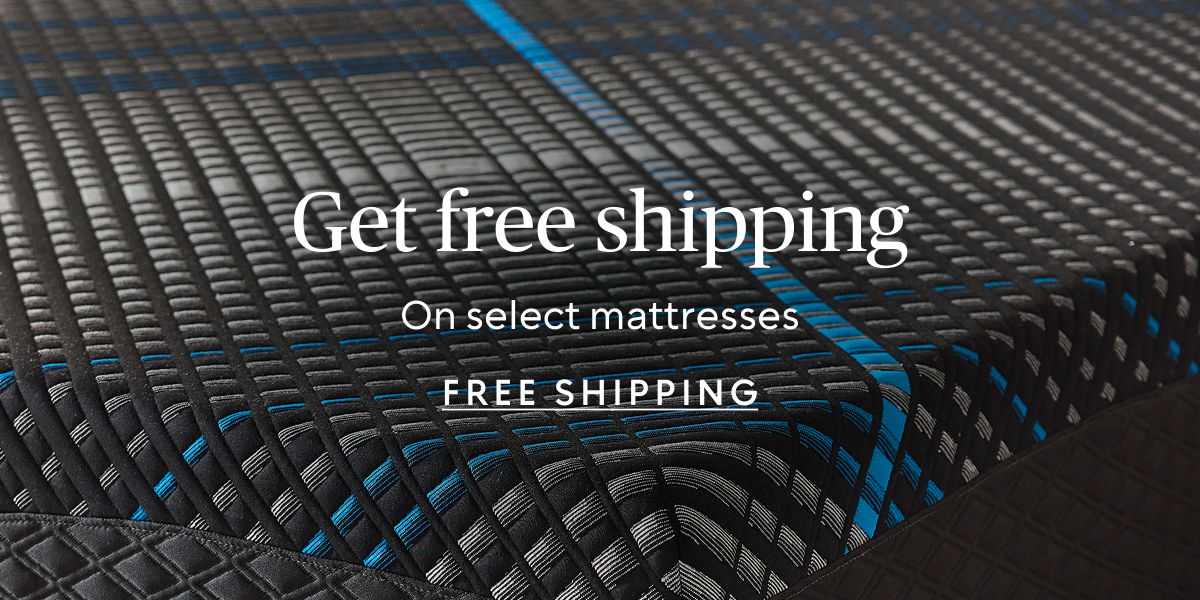 Free shipping on select mattresses