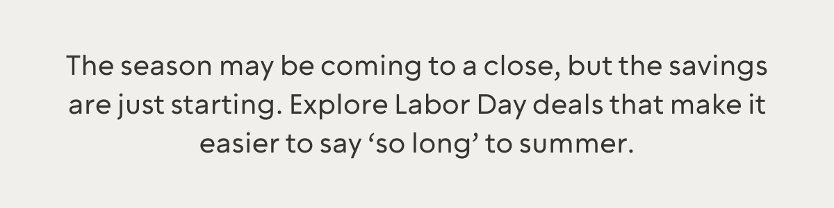 Labor Day Deals