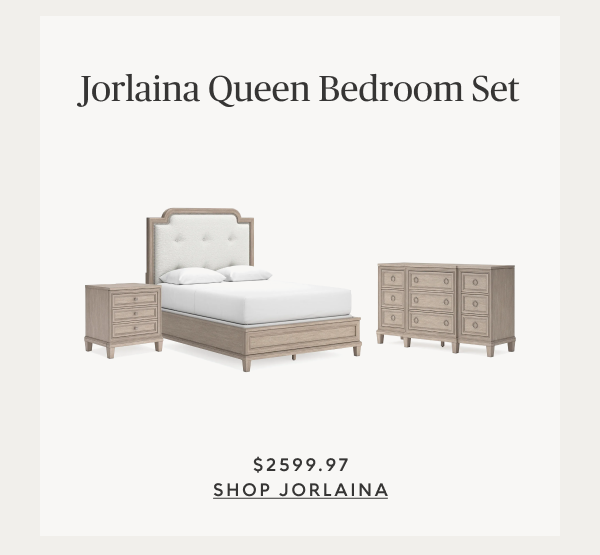 Jorlaina Queen Bedroom Set