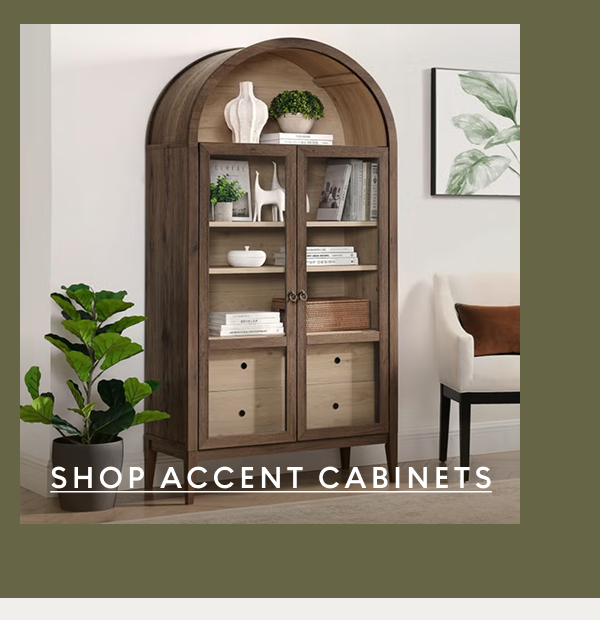 Shop accent cabinets 