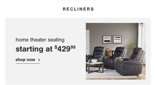 Home theater seating black friday hot sale