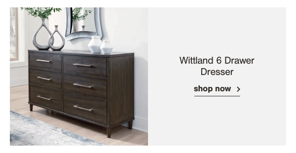 Wittland 6 Drawer Dresser Shop Now