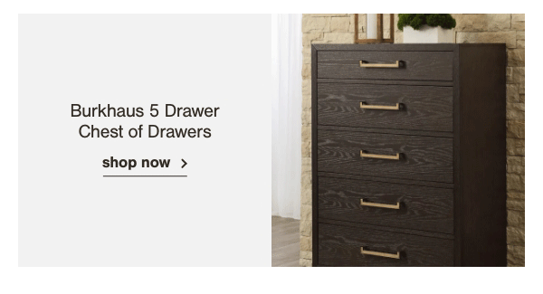 Burkhaus 5 Drawer Chest of Drawers Shop Now