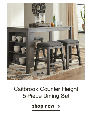 Caitbrook Counter Height 5-piece Dining Set Shop now