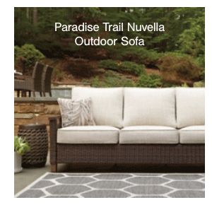 Paradise Trail Nuvella Outdoor Sofa