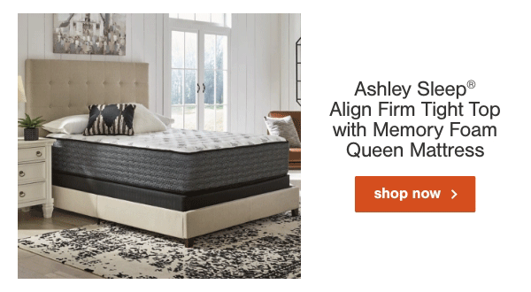 Ashley Sleep Align Firm Tight Top with Memory Foam Queen Mattress shop now
