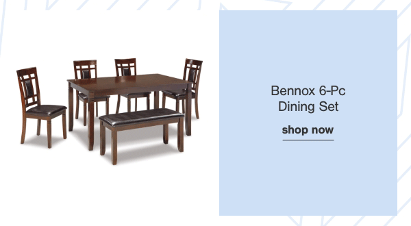 Bennox 6-pc Dining Set Shop now