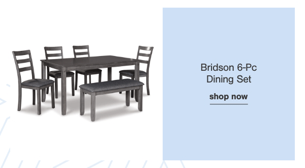 Bridson 6-pc Dining Set Shop now