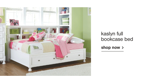 Ashley kaslyn outlet bookcase bed