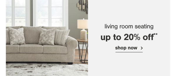 Ashley furniture deals 20 off